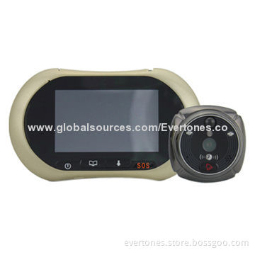 Android phone two way communication live video feed door peephole camera
